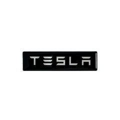 Sticker Fab Single Tesla Logo Emblem for Weathertech All Weather Floor Mats (Model S, Model X, Model 3, Model Y)