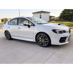 Sticker Fab Special Edition Dark Smoke Carbon Fiber Headlight Overlays Subaru WRX / STI 2015-2021