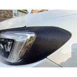 Sticker Fab Special Edition Dark Smoke Carbon Fiber Headlight Overlays Subaru WRX / STI 2015-2021