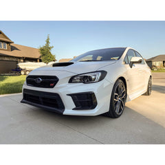 Sticker Fab Special Edition Dark Smoke Carbon Fiber Headlight Overlays Subaru WRX / STI 2015-2021
