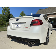 Sticker Fab Special Edition Dark Smoke Carbon Fiber Tail Light Overlays Subaru WRX / STI 2015-2021