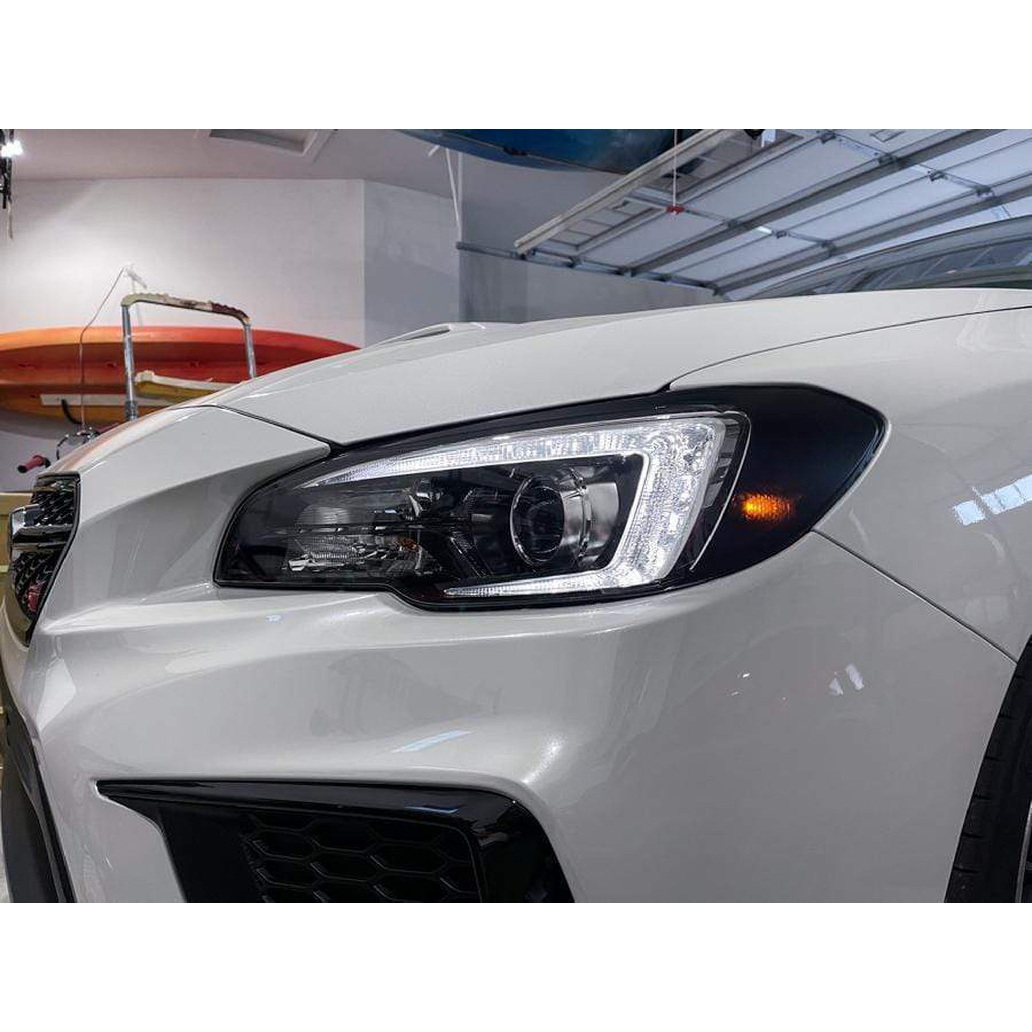 Sticker Fab Special Edition Dark Smoke Stealth Headlight Overlays - 2015-2021 WRX / STI