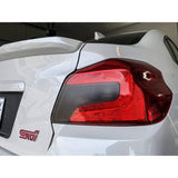 Sticker Fab Special Edition Dark Smoke Stealth Tail Light Overlays Subaru WRX / STI 2015-2021