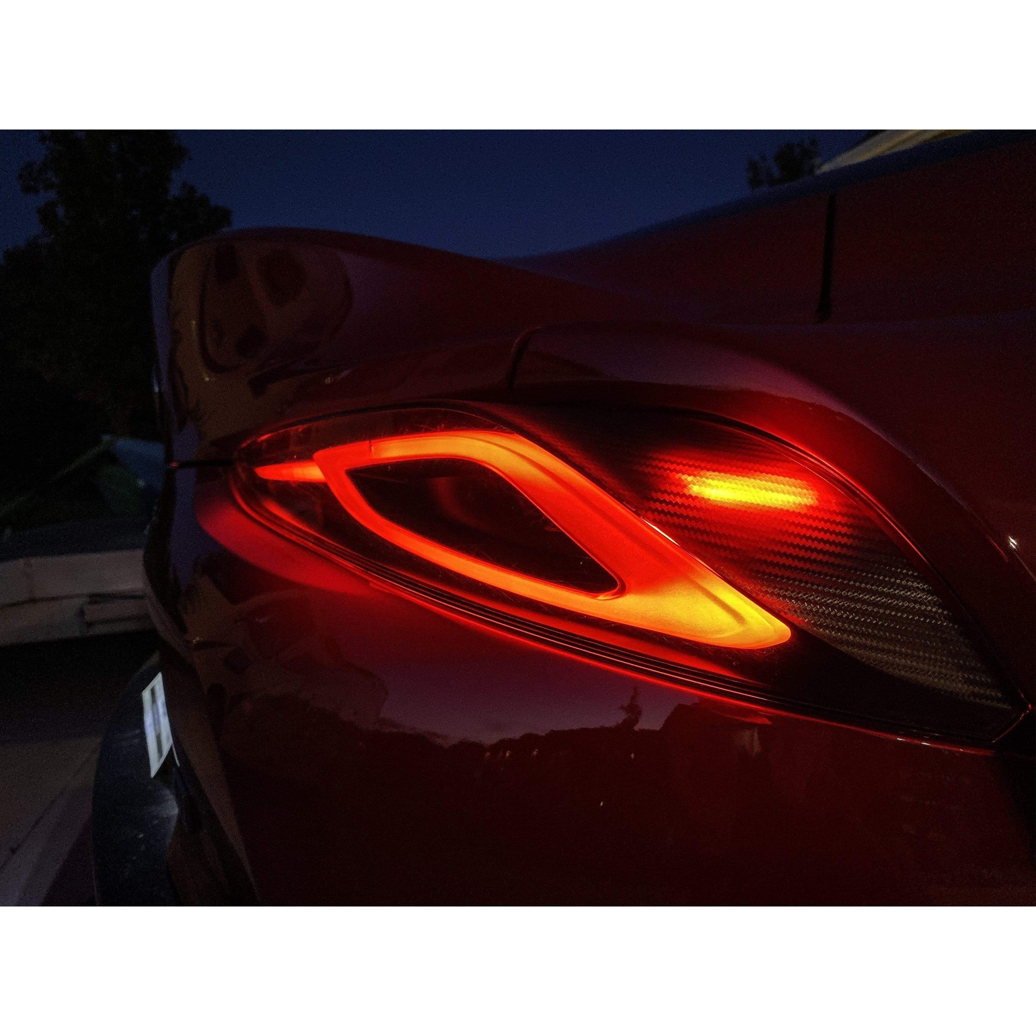 Sticker Fab Special Edition Tail Light Overlay (Top) - 2020+ Supra