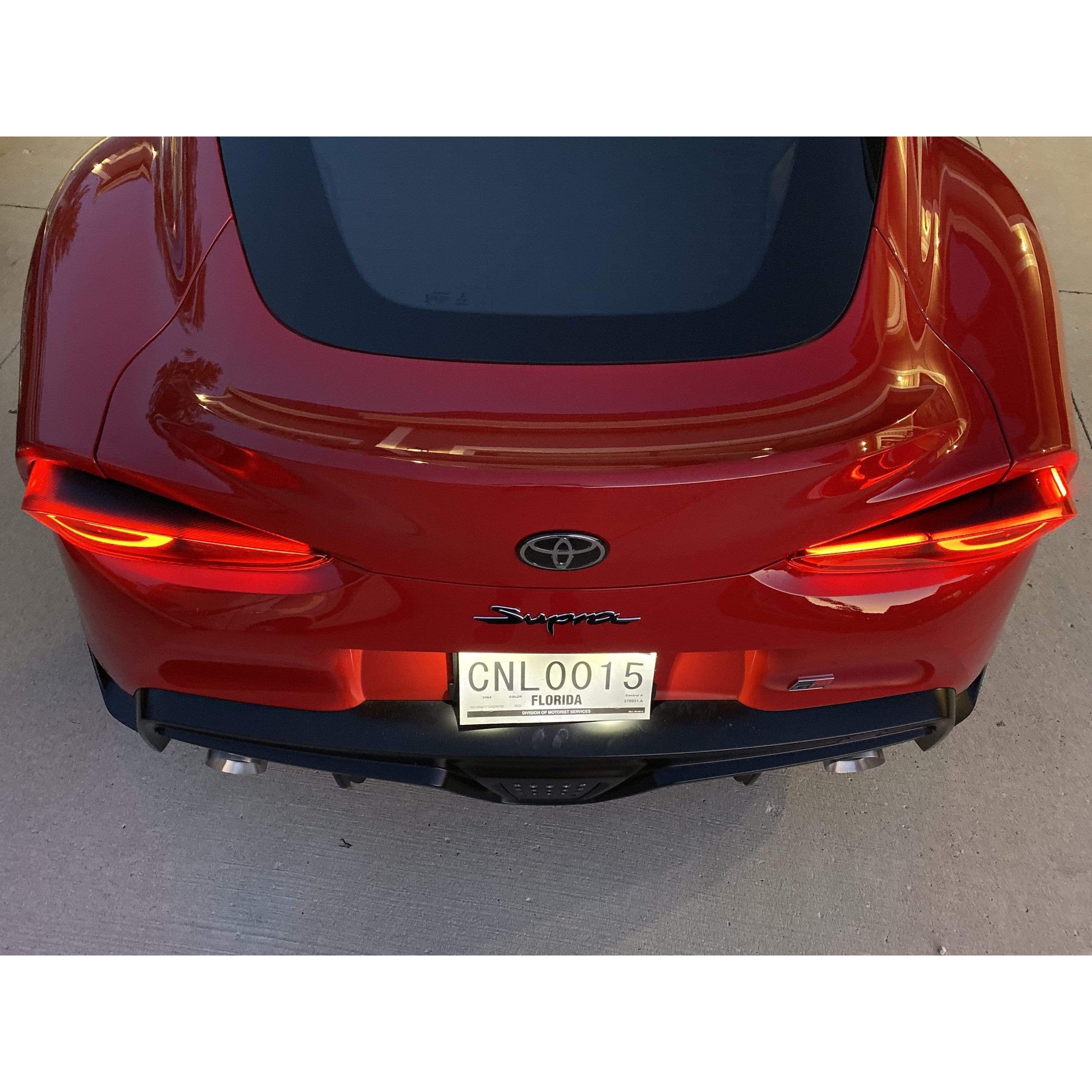 Sticker Fab Special Edition Tail Light Overlay (Top) - 2020+ Supra