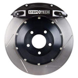 StopTech Big Brake Kit Front 332mm Slotted Rotor Black Calipers Subaru Legacy GT 05-09 | 83.839.4600.51