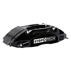 StopTech Big Brake Kit Front 332mm Slotted Rotor Black Calipers Subaru Legacy GT 05-09 | 83.839.4600.51