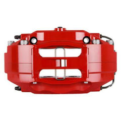 StopTech Front Slotted Big Brake Kit w/ Red Calipers Subaru WRX 2008-2014 | 83.841.4300.71