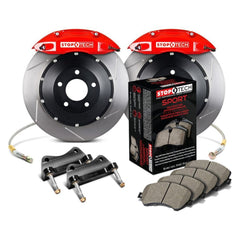StopTech ST-40 Front Big Brake Kit Red 328mm Slotted Rotors Subaru BRZ 2013-2020 | 83.827.4300.71