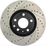 StopTech Slotted & Drilled Sport Brake Rotor Front Left Subaru WRX 2015-2021 | 127.47036L