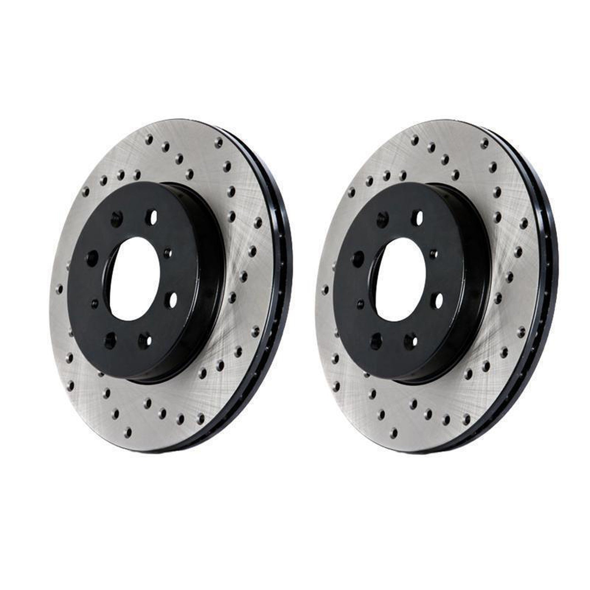 StopTech Sport Axle Pack Drilled Rear Brake Kit Subaru WRX 2003-2005 | 979.47002R