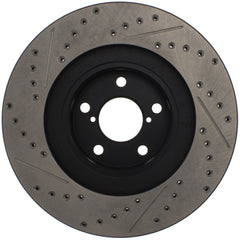StopTech Sport Axle Pack Drilled/Slotted Front and Rear Brake Kit Subaru WRX 2006-2007 | 978.47003