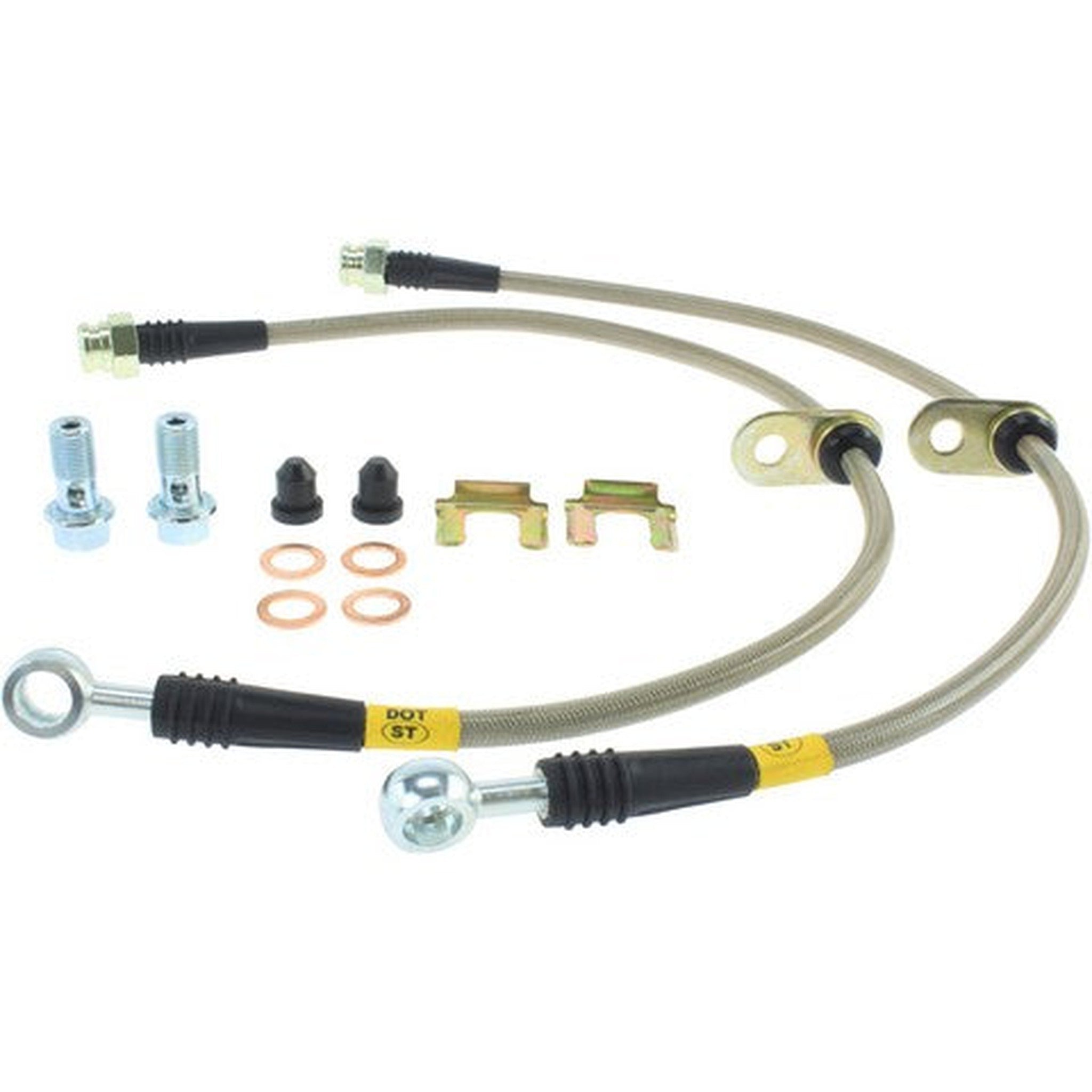 StopTech Sport Axle Pack Slotted / Drilled Front and Rear Subaru STI 2008-2017 | 978.47009