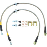 StopTech Sport Axle Pack Slotted Rear Brake Kit Subaru WRX 2002-2003 | 977.47000R