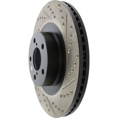 StopTech Sport Drilled & Slotted Brake Rotor Front Left Subaru WRX 2009-2014 | 127.47021L