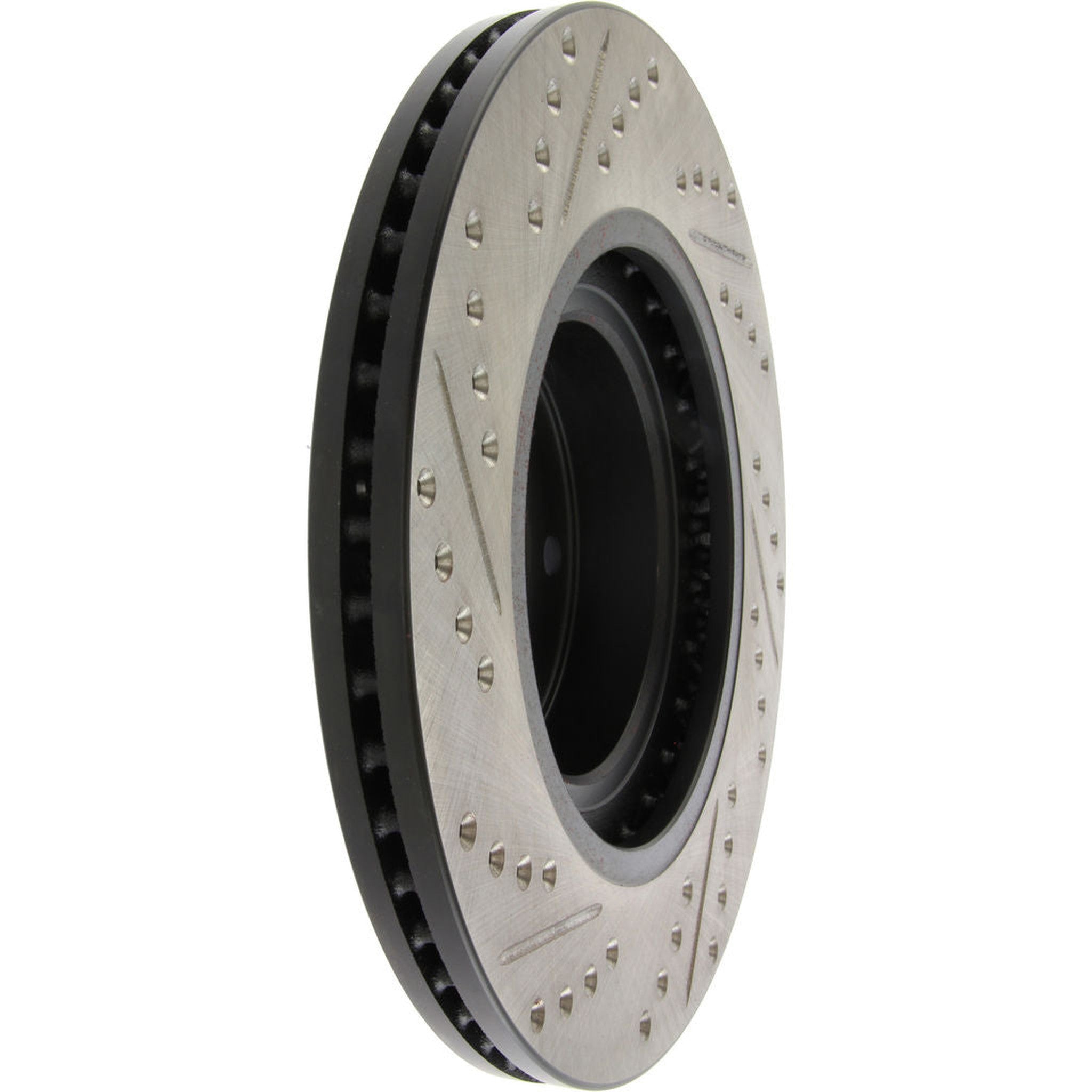 StopTech Sport Drilled & Slotted Brake Rotor Front Left Subaru WRX 2009-2014 | 127.47021L