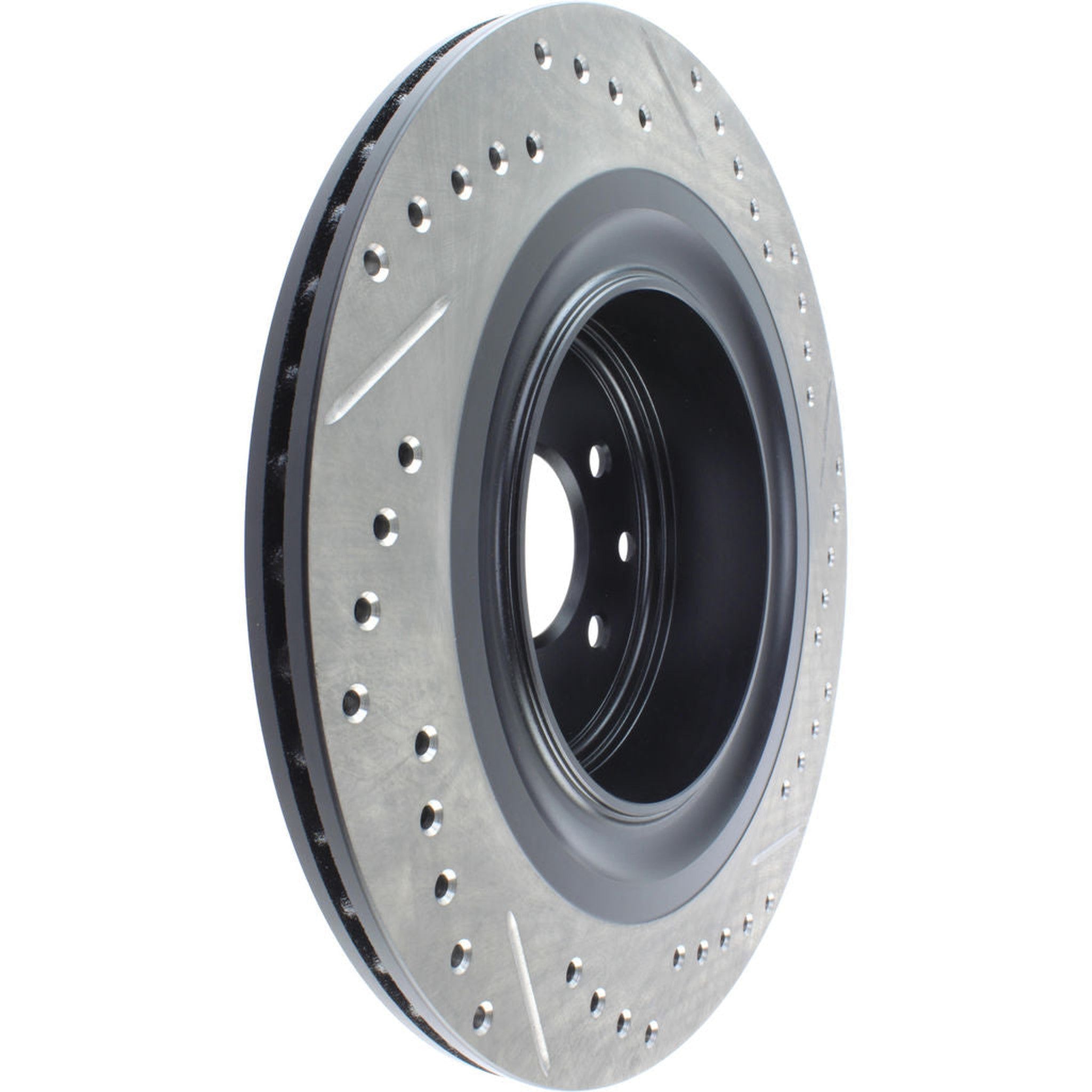 StopTech Sport Drilled + Slotted Brake Rotor Rear Right Nissan 370z 2009-2020 / Infiniti G37 2008-2013 | 127.42101R