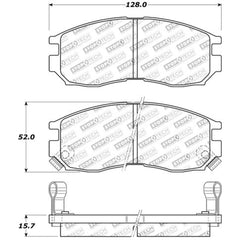 StopTech Sport Front Brake Pads Mitsubishi Eclipse 1990-2001 | 309.04840