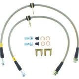StopTech Sport Slotted Axle Pack Front and Rear Brake Kit Subaru WRX 2003-2005 | 977.47002