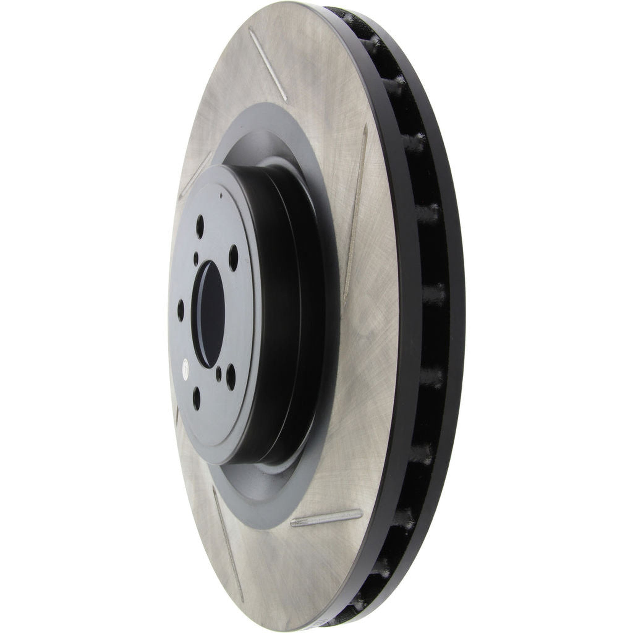 StopTech Sport Slotted Brake Rotor Front Left Subaru STI 2004 | 126.47019SL