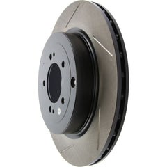 StopTech Sport Slotted Brake Rotor Rear Left Mitsubishi EVO X 2008-2015 | 126.46075SL
