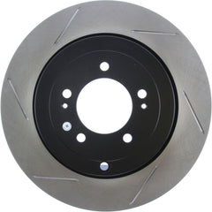 StopTech Sport Slotted Brake Rotor Rear Left Mitsubishi EVO X 2008-2015 | 126.46075SL