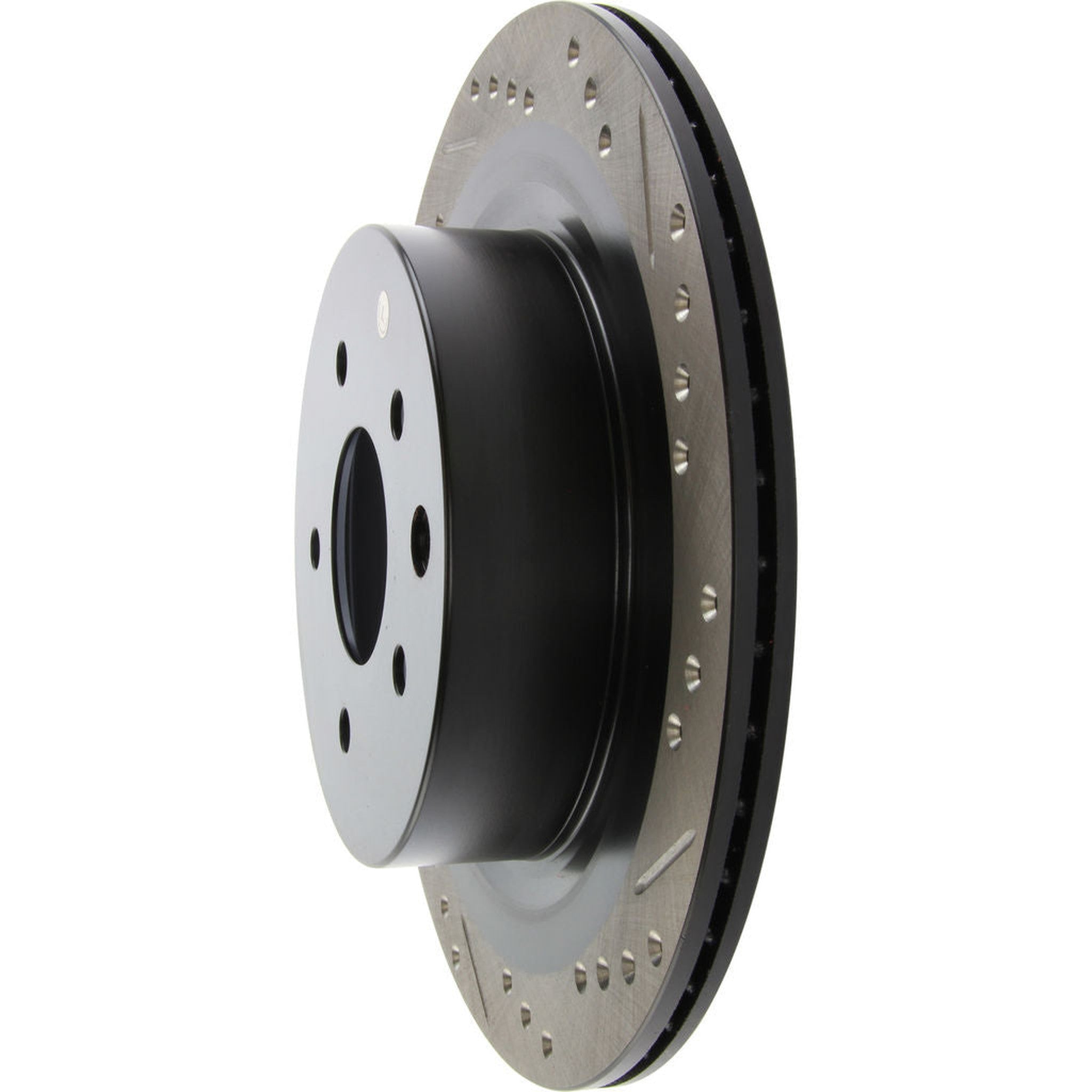 StopTech Sport Slotted + Drilled Brake Rotor Rear Left 350Z / 370z / G35 / G37 2005-2020 | 127.42088L