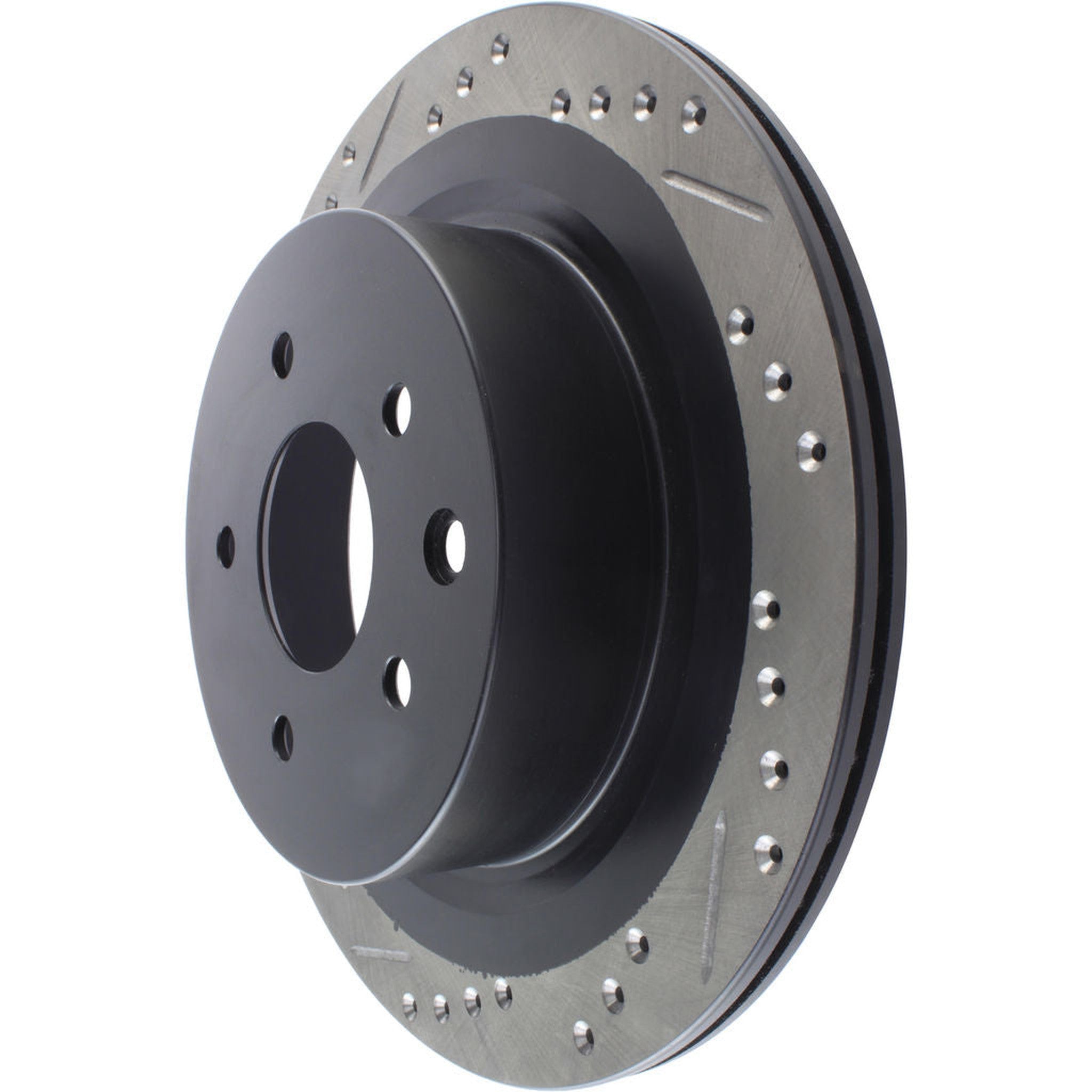 StopTech Sport Slotted + Drilled Brake Rotor Rear Right 350Z / 370z / G35/ G37 2005-2020 | 127.42088R
