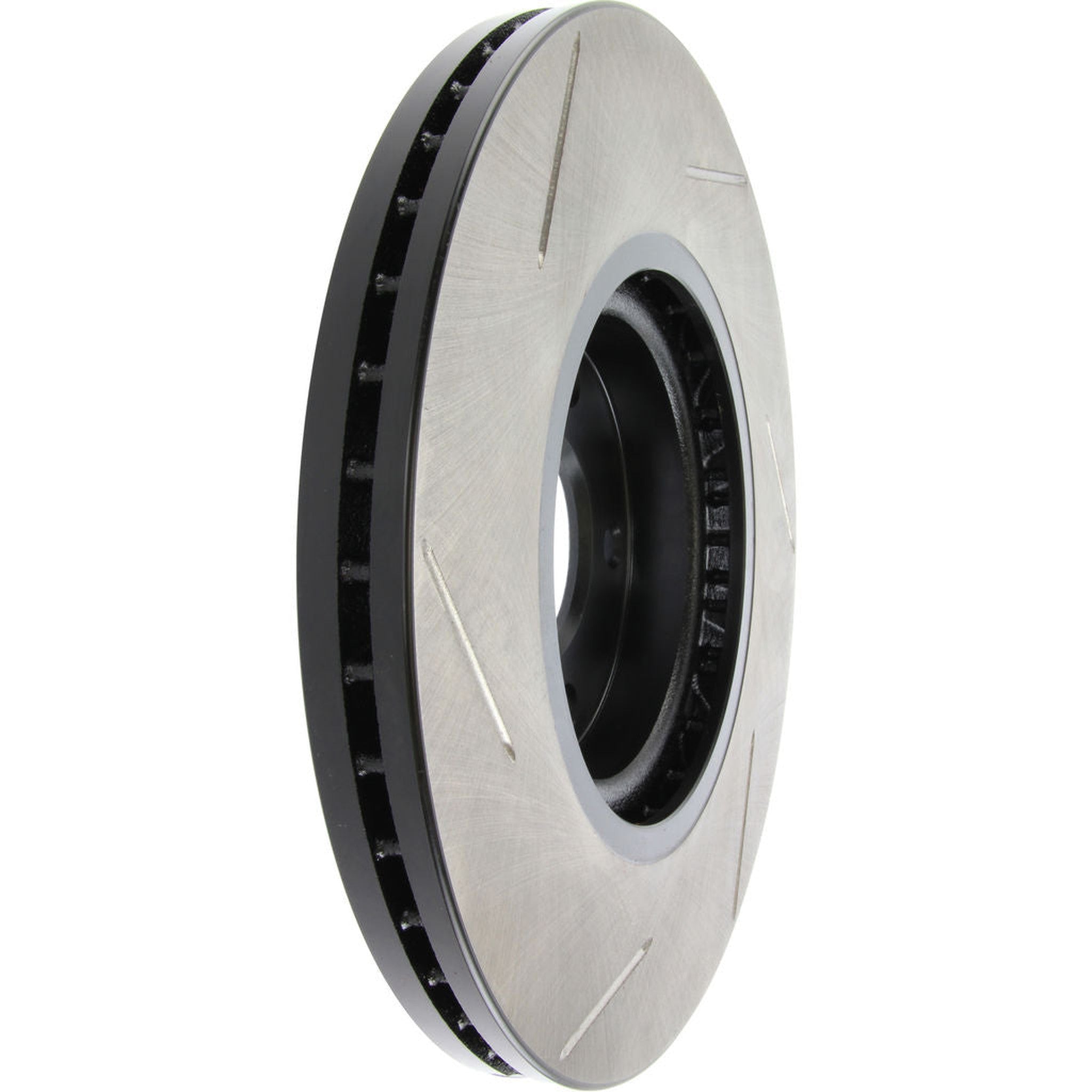 StopTech Sport Slotted Front Left Rotor Nissan 350Z 06-08 / Infiniti G35 05-08 | 126.42080SL