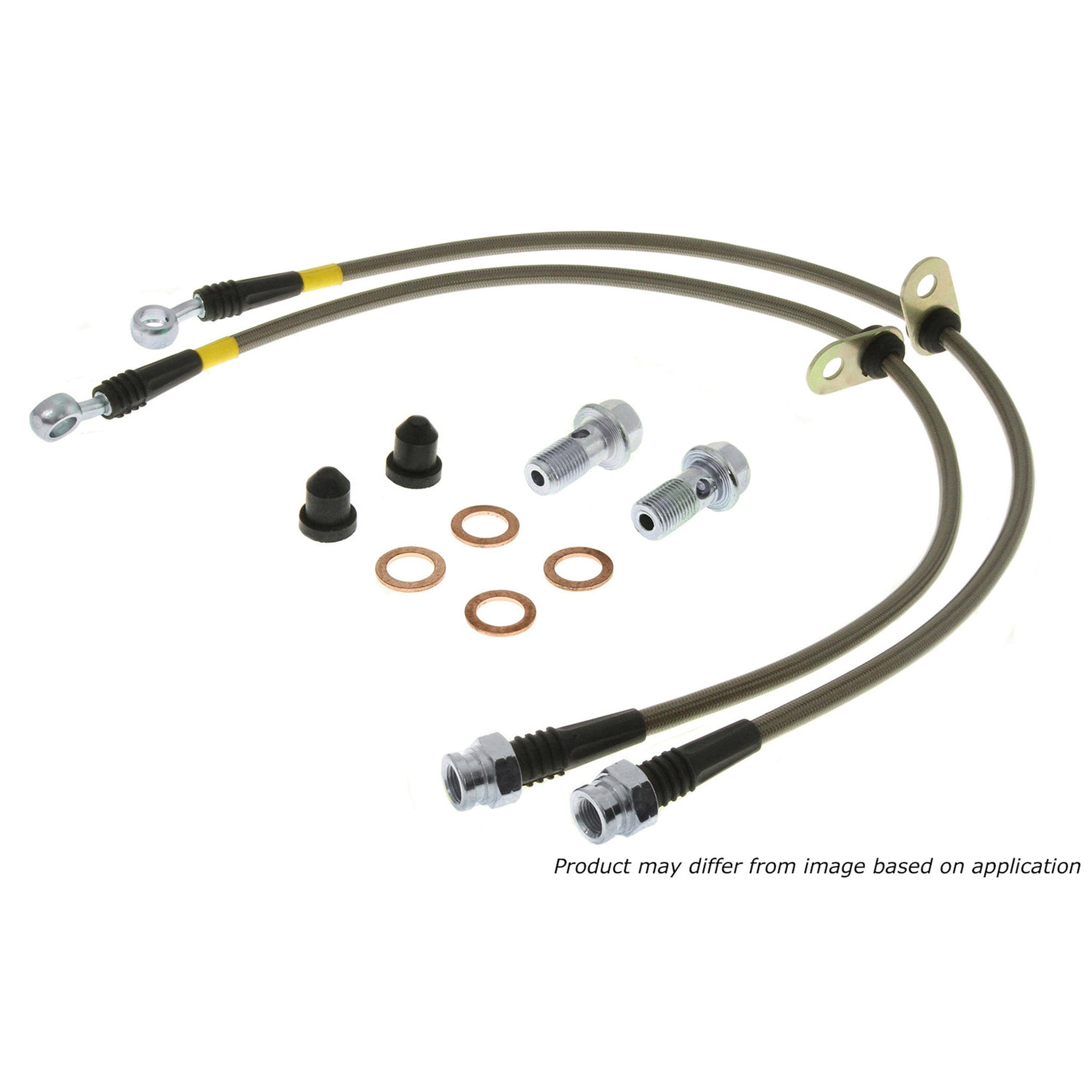 StopTech Stainless Brake Lines Front Subaru STI 2004-2007 / WRX 2006-2007 | 950.47004
