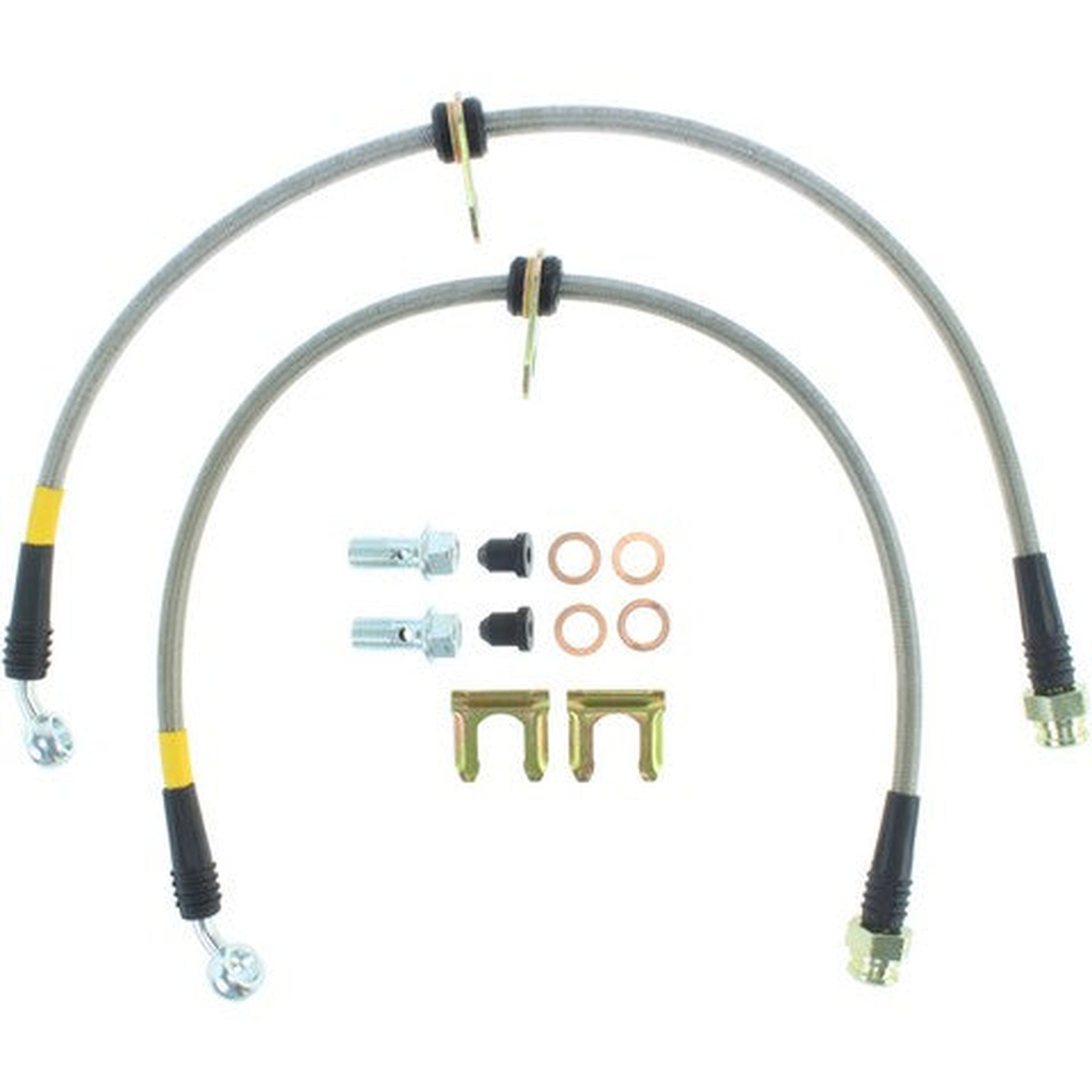 StopTech Stainless Brake Lines Front Subaru STI 2004-2007 / WRX 2006-2007 | 950.47004