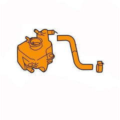 Subaru OEM Engine Coolant Expansion Tank 2008-2014 Subaru STI (2.5L Turbo) | 21132AA140