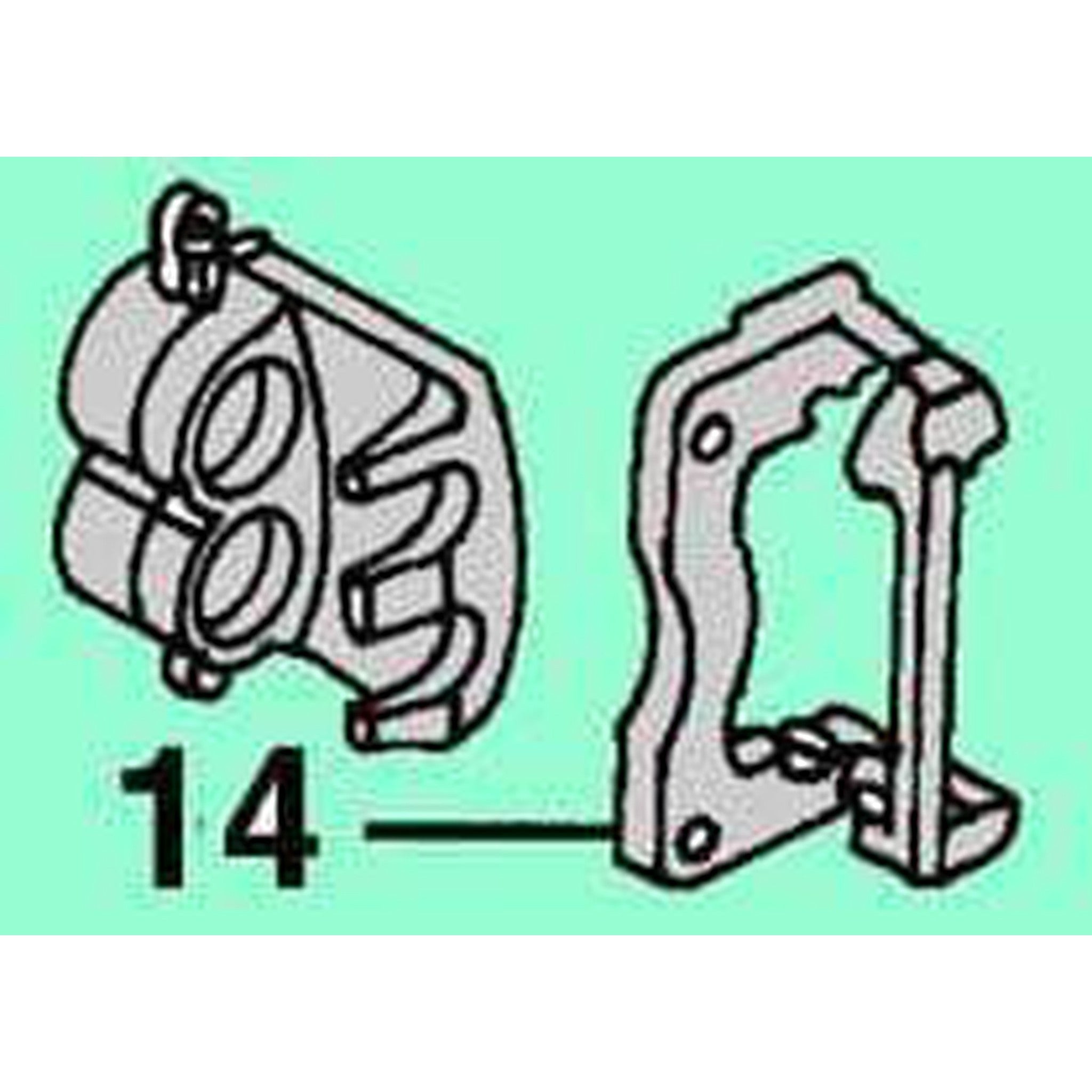 Subaru OEM Rear Right Caliper Subaru WRX 2006-2007 | 26692FE0408A