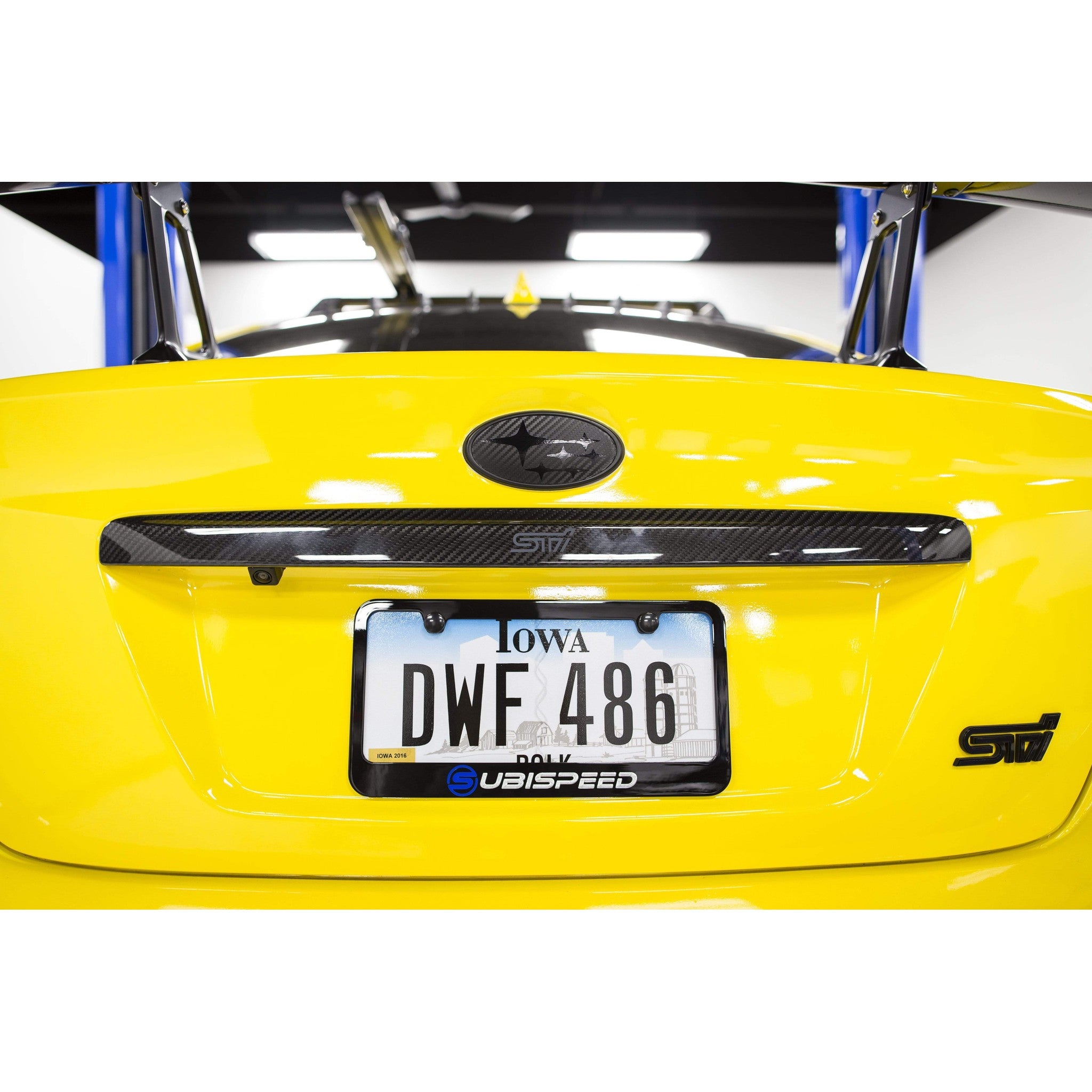 Subaru OEM STI Carbon Fiber Trunk Finish WRX / STI 2015-2021 | J121SVA100