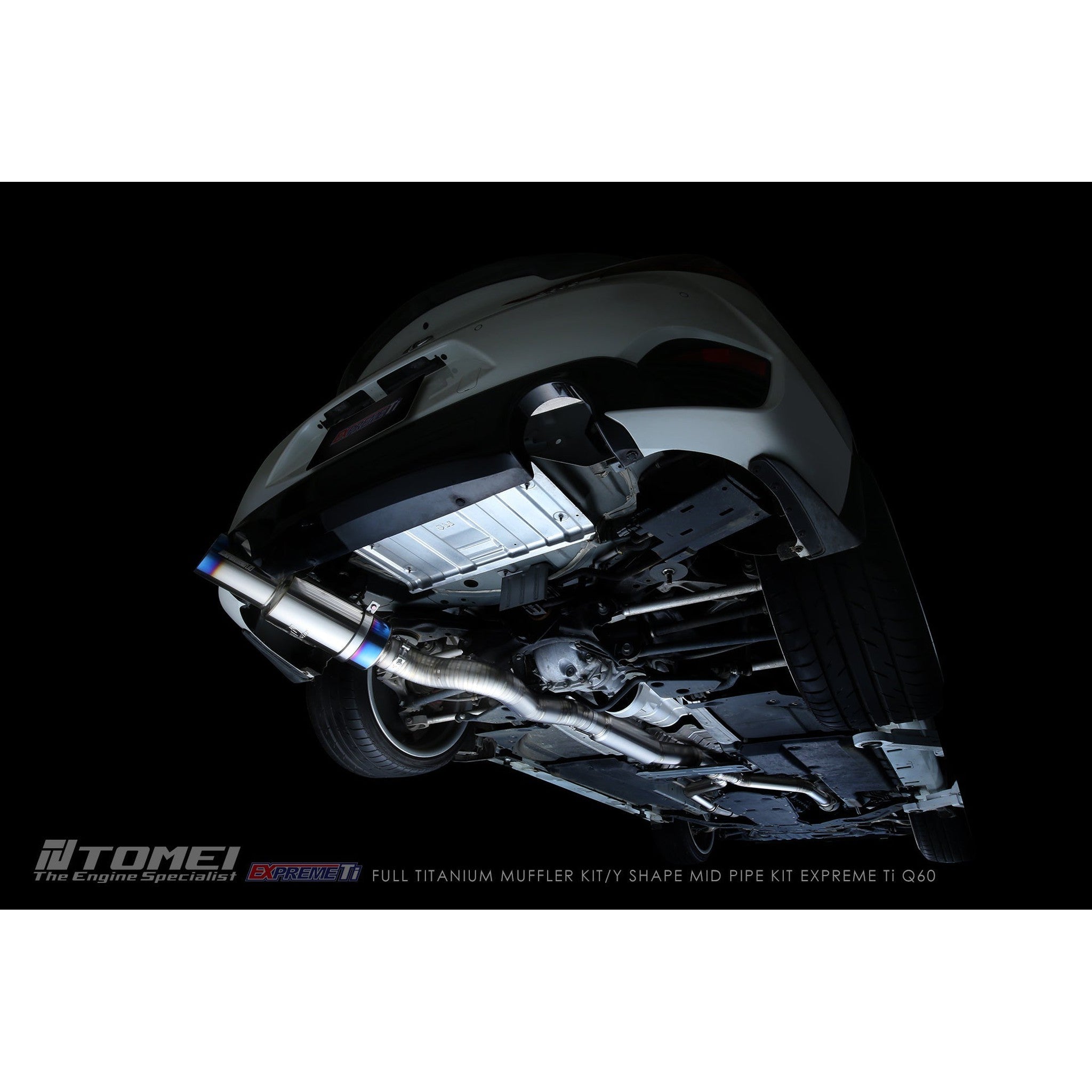 Tomei Expreme Ti Cat Back Exhaust Infiniti Q60 2017-2022 | TB6090-NS21B