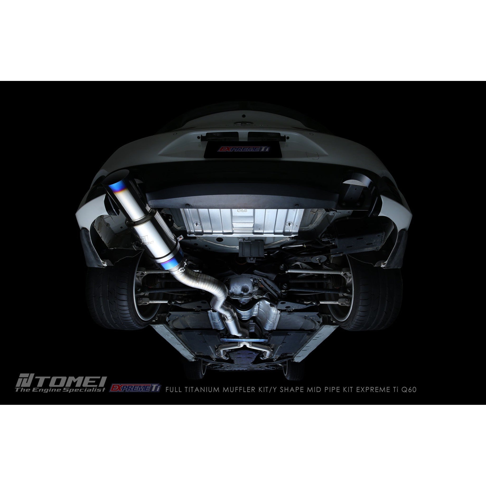 Tomei Expreme Ti Cat Back Exhaust Infiniti Q60 2017-2022 | TB6090-NS21B