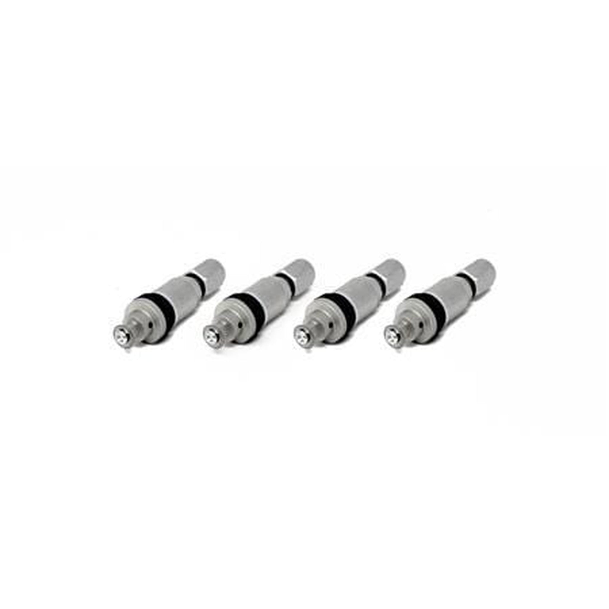 Torque Solution Billet TPMS Valve Stem Kit Silver Subaru WRX / STI 2008-2021 | TS-SU-558S-4