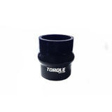 Torque Solution Hump Silicone Coupler 2.5in | TS-CPLR-H25BK
