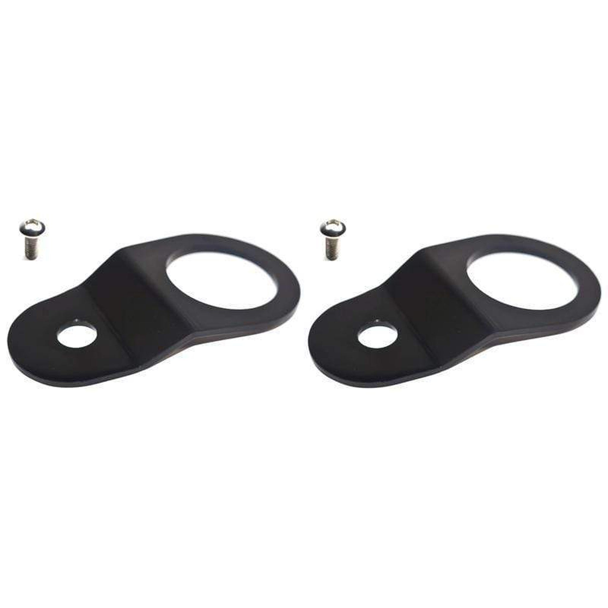 Torque Solution Radiator Mount Combo Black Mitsubishi Evolution 8 / 9 2003-2006 | TS-EV-009c