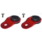 Torque Solution Radiator Mount Combo with Inserts RED Mitsubishi Evolution 8 / 9 2003-2006 | TS-EV-008ic