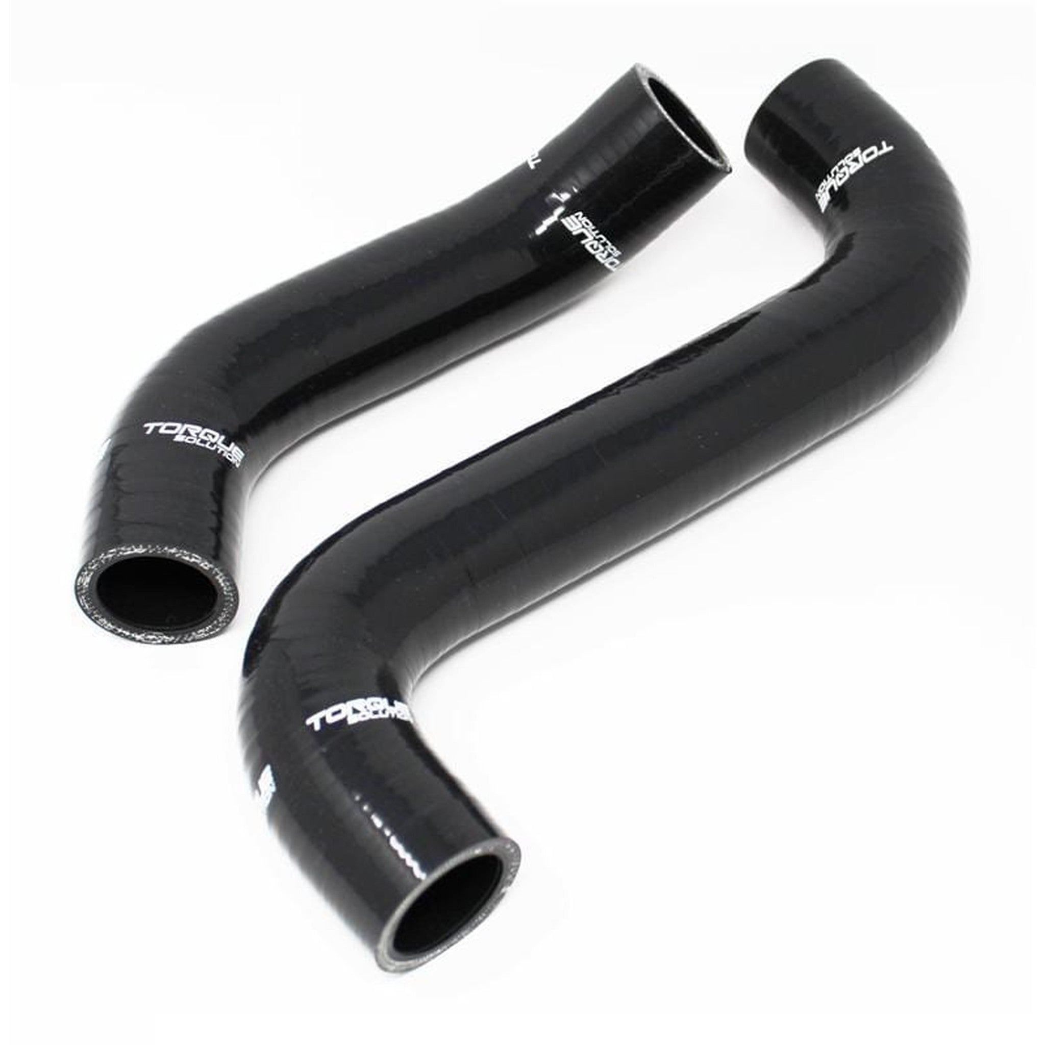 Torque Solution Silicone Radiator Hoses Black Subaru WRX / STI 2002-2007 | TS-SU-466BK