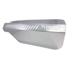 Torque Solution Silver Engine Pulley Cover Subaru WRX 2015-2021 | TS-SU-289S