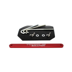 Torque Solution Small Battery Tie Down Red Subaru WRX / STI 2002-2007 | tqsTS-SU-613R
