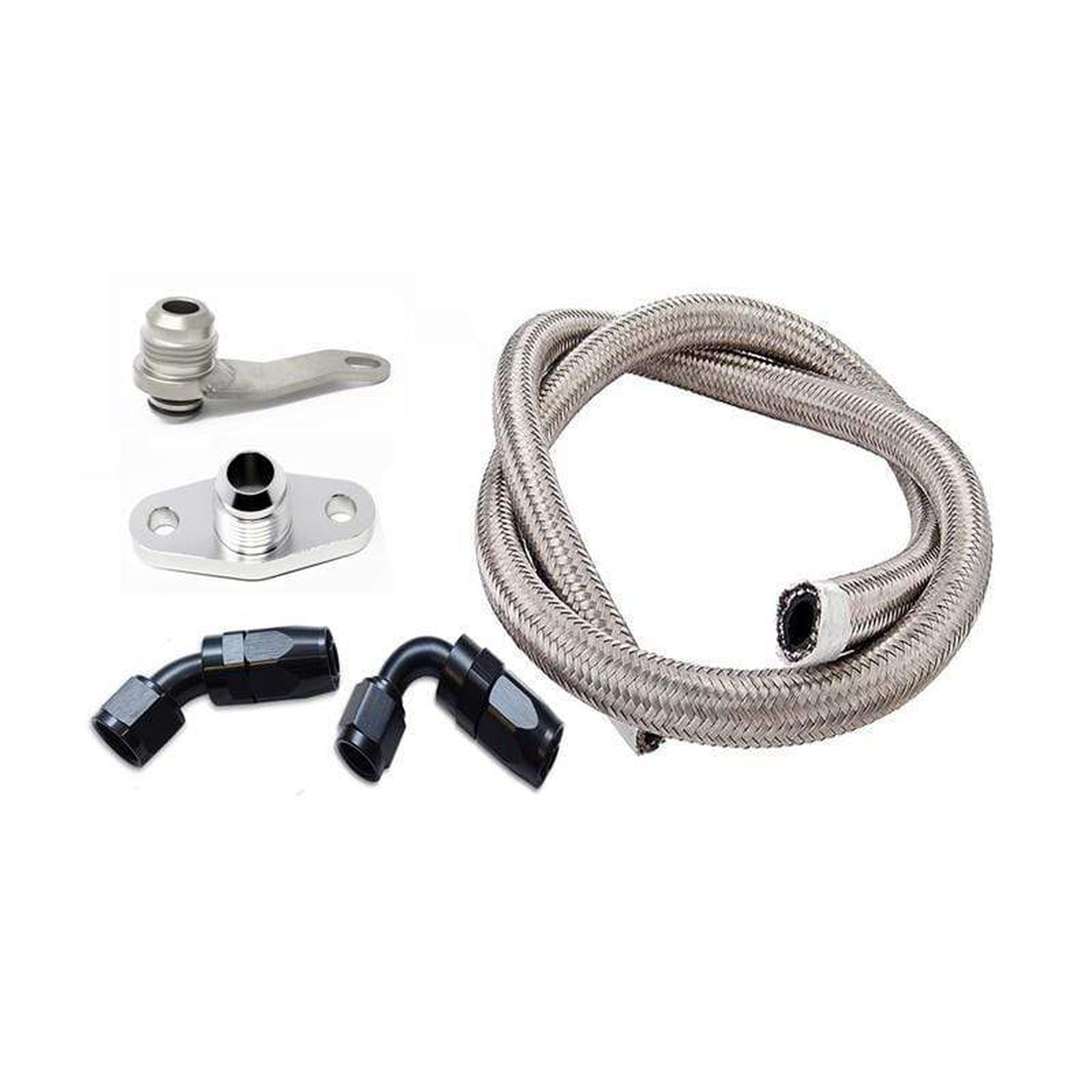Torque Solution Subaru EJ -10AN Turbo Oil Return Line Kit | TS-SU-486K