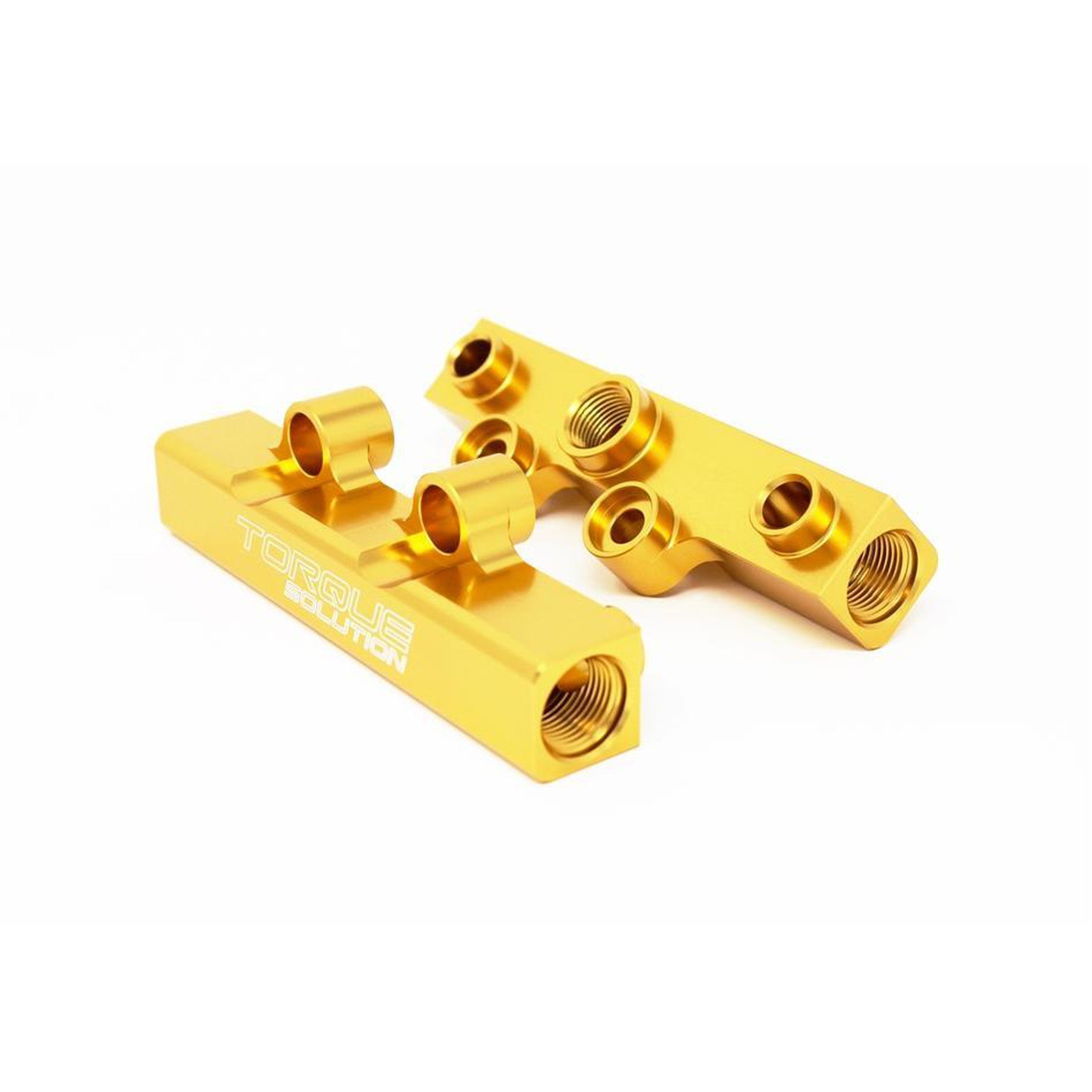 Torque Solution Top Feed Fuel Rails Gold V2 Subaru WRX 02-14 / STI 07-20 / LGT 07-12 / FXT 06-13 | TS-SU-400G.2