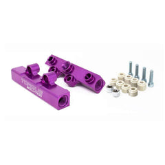 Torque Solution Top Feed Fuel Rails Purple V2 Subaru WRX 02-14 / STI 07-20 / LGT 07-12 / FXT 06-13 | TS-SU-400PR.2