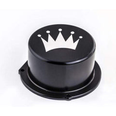Turbo XS Billet Aluminum Vacuum Pump Cover Black Subaru WRX 2015-2021