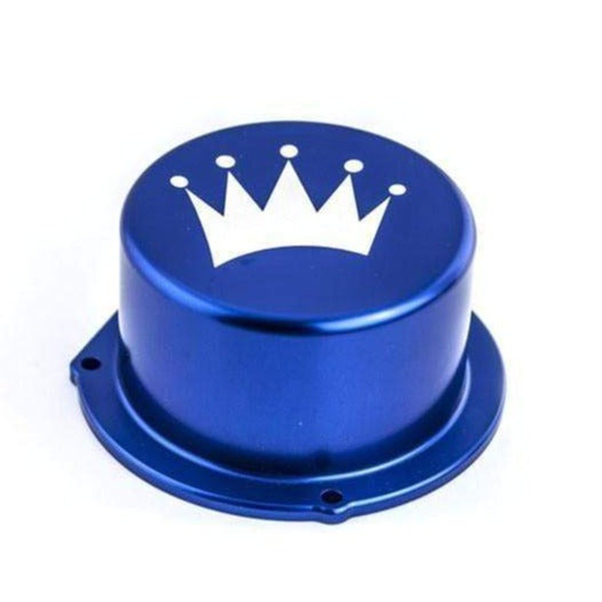 Turbo XS Billet Aluminum Vacuum Pump Cover Blue Subaru WRX 2015-2021