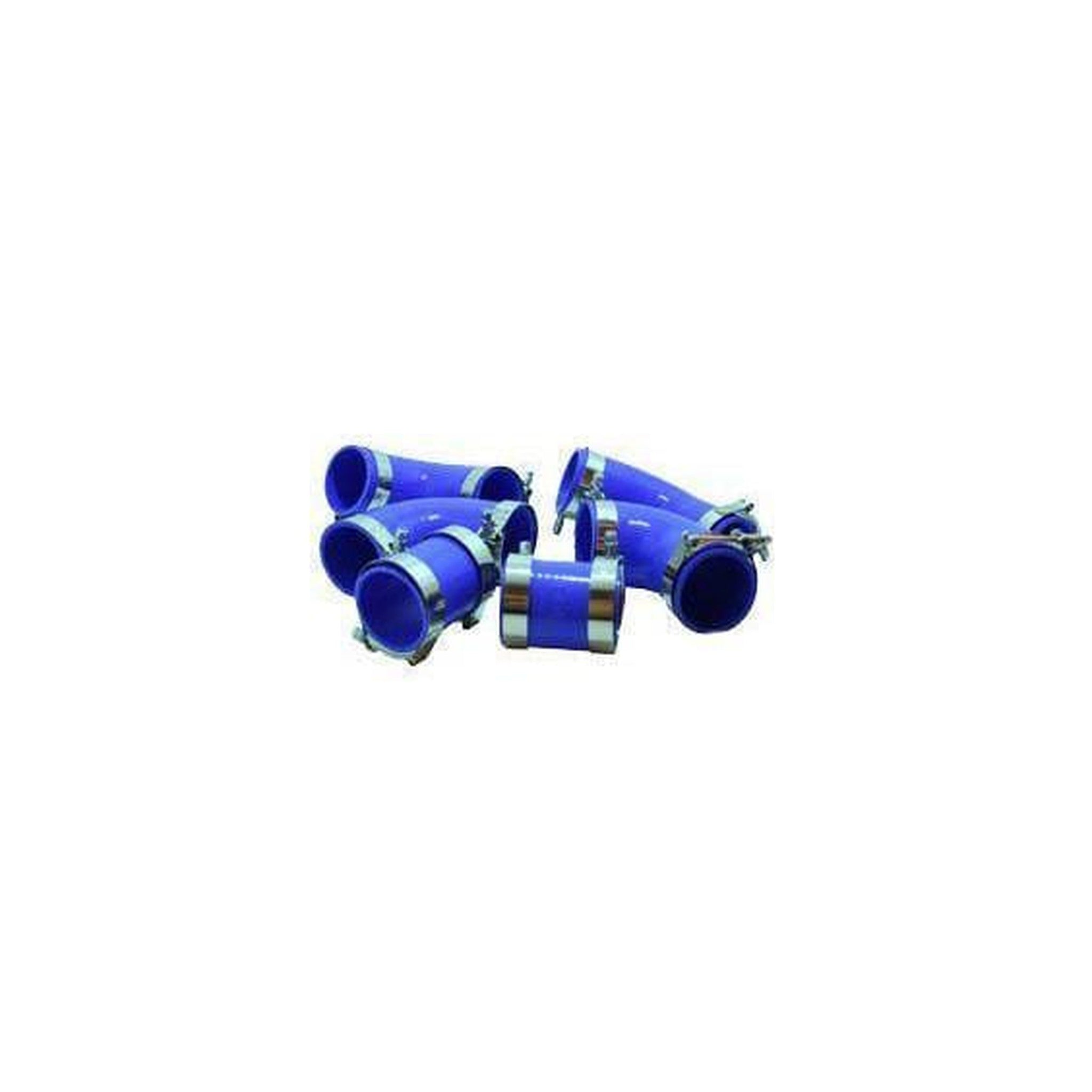 Turbo XS Replacement Hose and Clamp Set Black WRX / STI 2002-2007