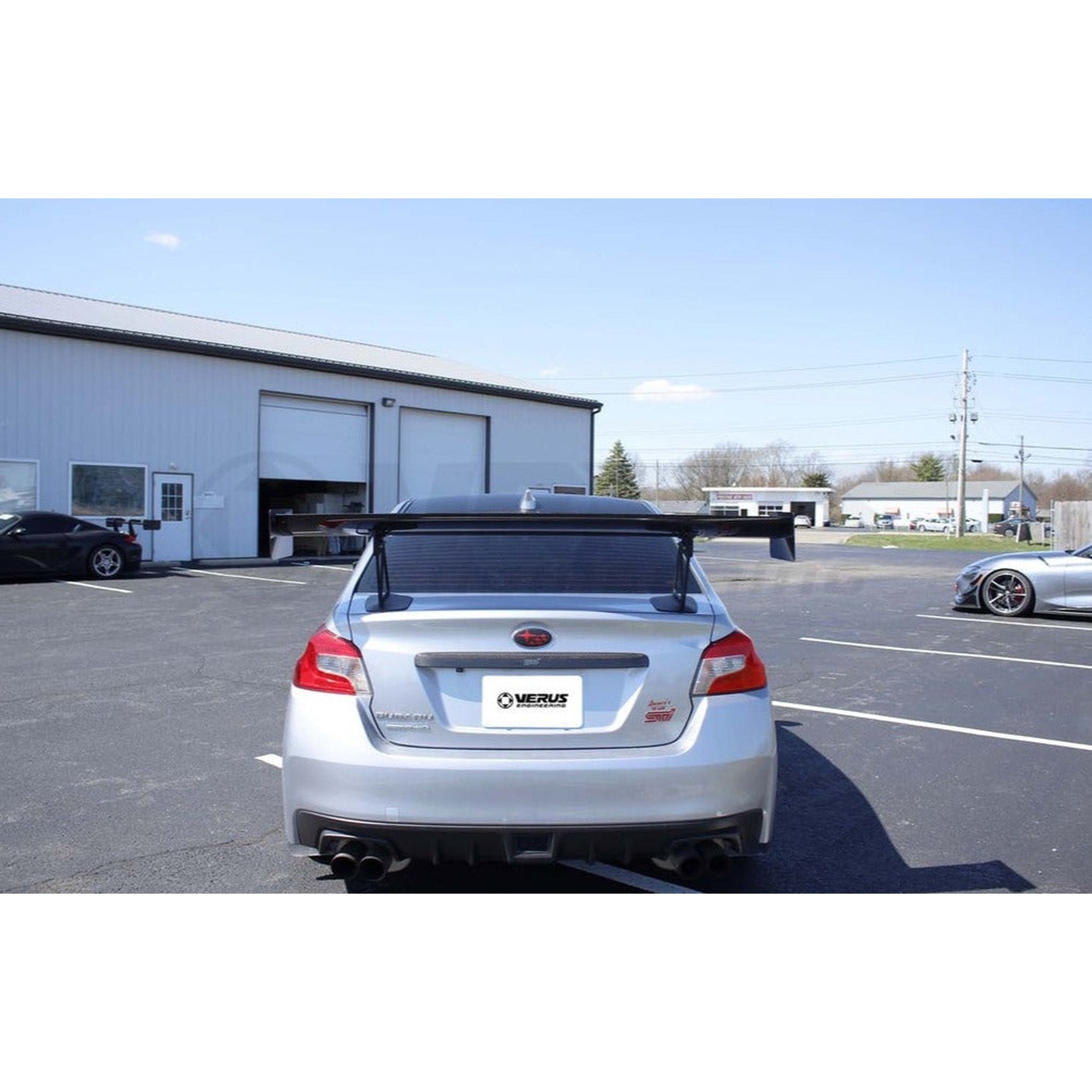 Verus UCW Rear Wing Kit with Metal Endplates Subaru STI 2015-2021 | A0235A